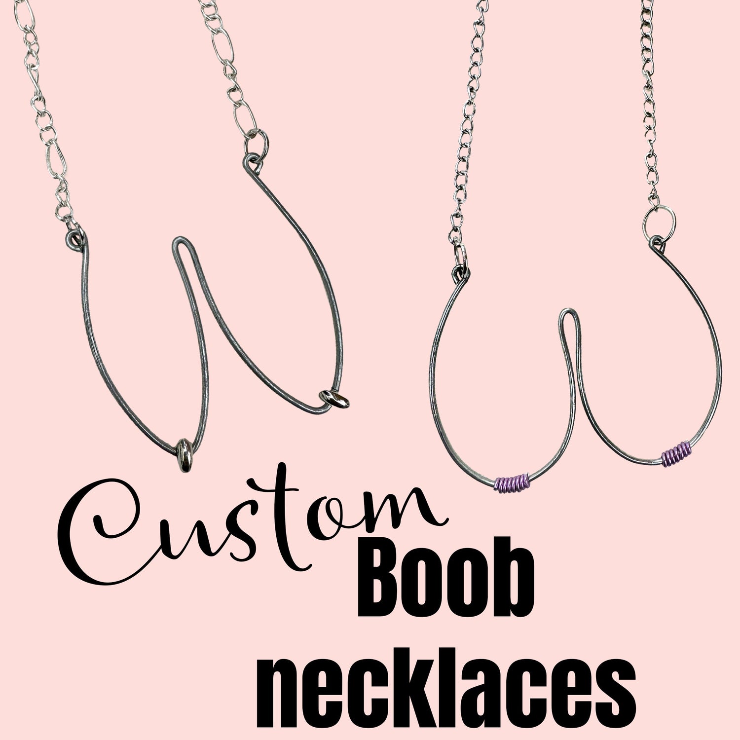 Custom Boob Necklace