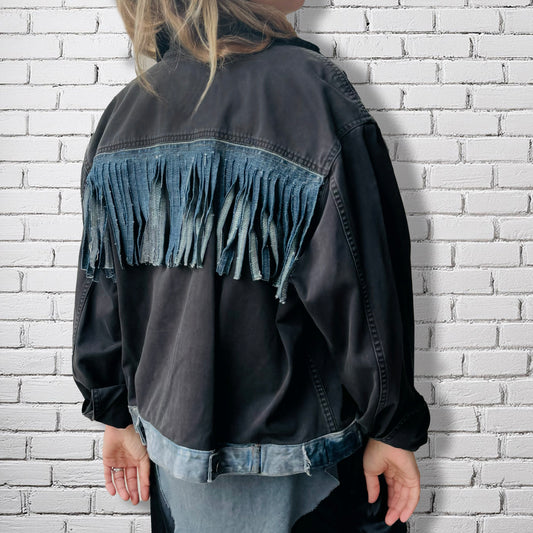 Butterfly Cowboy Denim Jacket