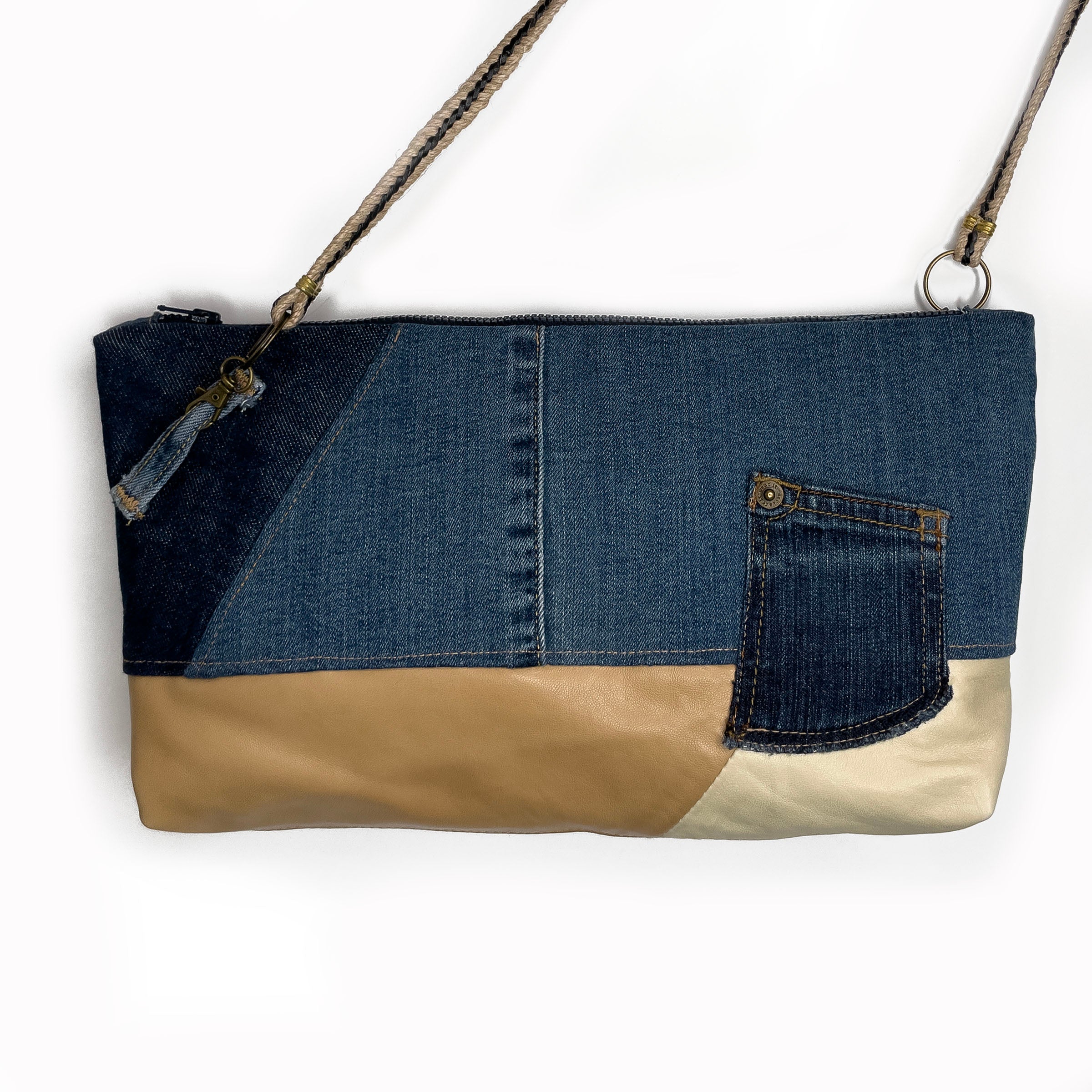 DIY Pants to Purse: How to Turn Your Old Jeans into a Shoulder Bag