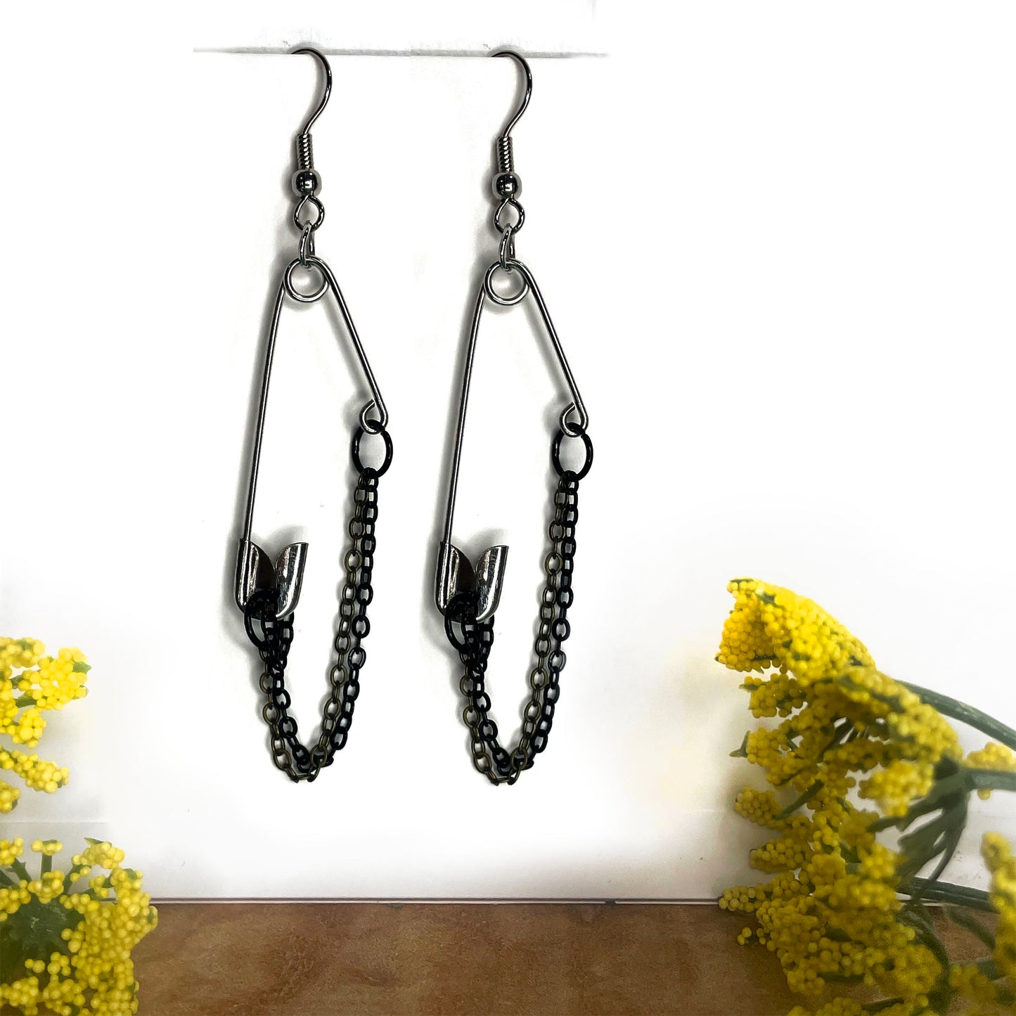 Safety First, Unique Safety Pin Earrings
